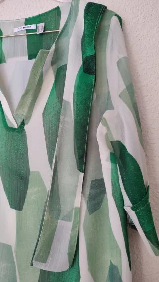 Vestido estampado Talla 42