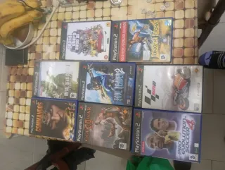 Lote 8 Juegos PS2: God of War, GTA III, MGS3, etc.