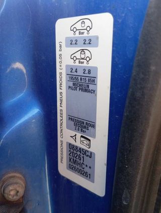 Paragolpes delantero citroen 462131 xsara berlina