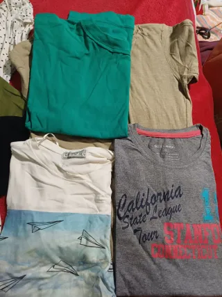 Pack Prendas Camisetas talla M