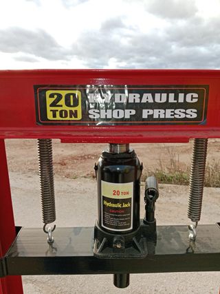 Prensa Hidráulica 20 Ton Taller