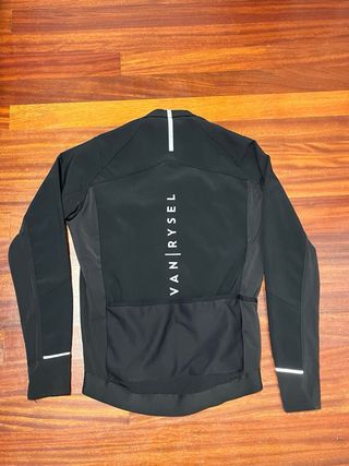 Chaqueta Invierno Bici Van Rysel Negra