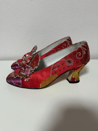 Traje de Fallera Rojo