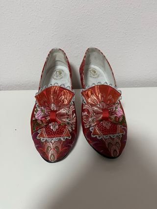 Traje de Fallera Rojo