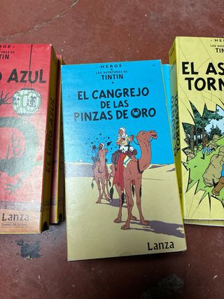 Colección VHS Tintín (Español)