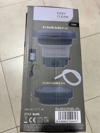 Lavadora Portátil Argon 9L Plegable