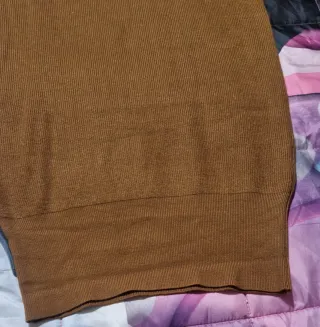 Abito donna invernale collo alto marrone