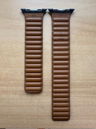 Apple Watch 45mm. Midnight Leather Link M/L