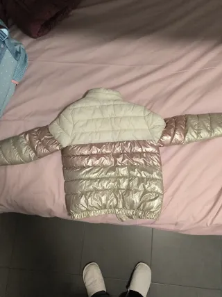 Chaqueta bomber zara dorados