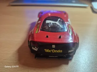 Seat cupra GT rojo. Scalextric