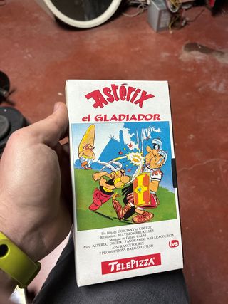 Vhs asterix el gladiador