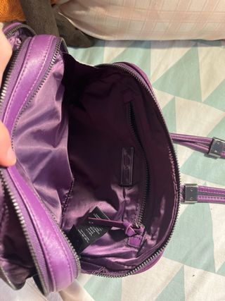 bolso vintage morado de bimba y lola