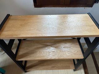 Estantería Roble y Negro INTRUP W80xH86xD30cm 14kg