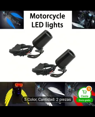 Luz alas moto