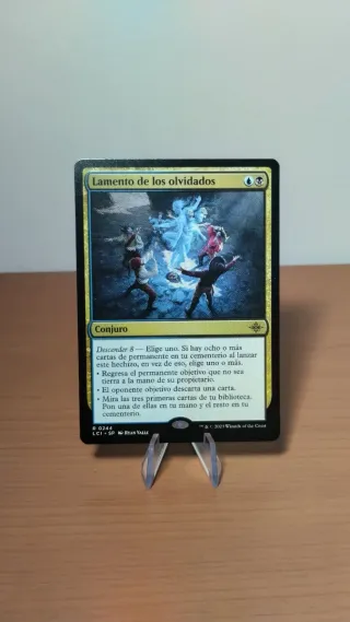Lamento de los olvidados Cartas Magic