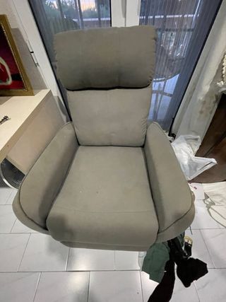 Sillón de tela