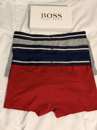 Pack 3 Calzoncillos Hugo Boss talla Xl