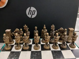 Ajedrez cartagineses vs romanos