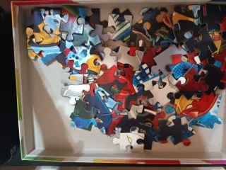Puzzle de la serie de dibujos de Spiderman
