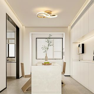 Lámpara de techo LED 30 W 3375 lm - 4500 K,Dorado