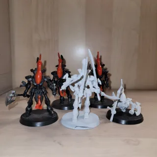 Warhammer 40k Craftworlds Vanguard pintados