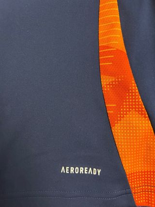 Felpa training Juventus Adidas blu/arancione