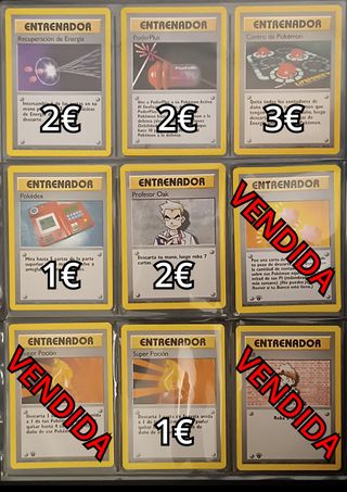 CARTAS POKÉMON SERIE BASE TCG