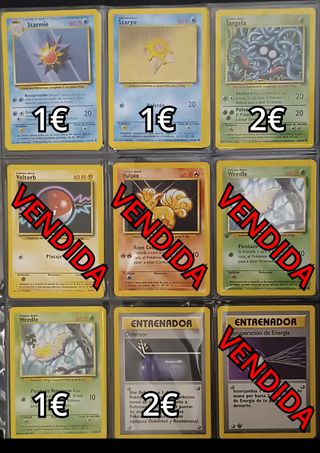 CARTAS POKÉMON SERIE BASE TCG