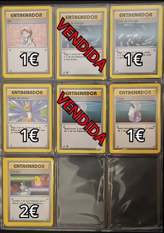 CARTAS POKÉMON SERIE BASE TCG