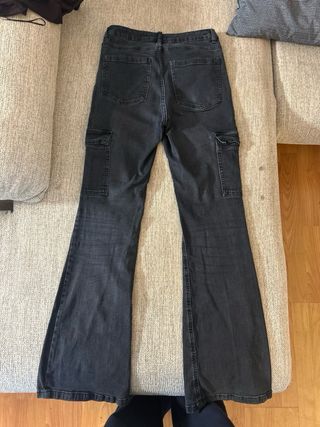 Vaqueros mango teen campana