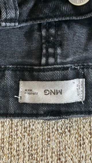 Vaqueros mango teen campana