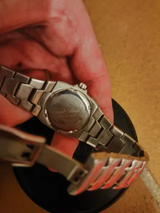 Reloj Paul Versan con fecha acero inoxidable