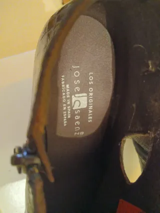 Zapatos abominación marca Jose Saenz Talla 37