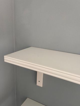 Pareja de estanterías blancas modelo Bergshult