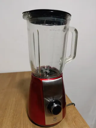 Batidora de vaso Mandine roja