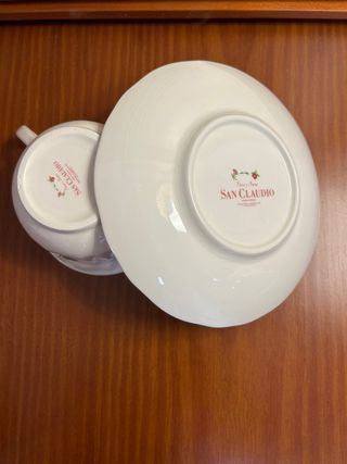 Taza San Claudio Flores y frutas