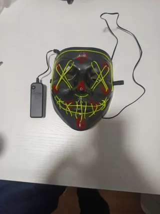 Máscara Hacher Iluminación LED