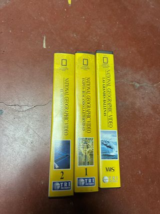 Cinture VHS National Geographic (3 unità)