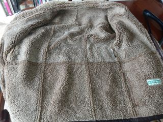 Chaquetón de cuero forrado piel hombre