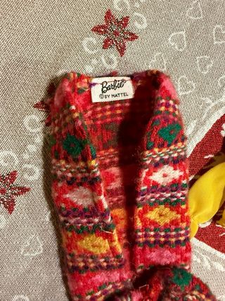 Completo abito vintage Barbie 1971