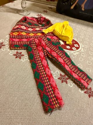 Completo abito vintage Barbie 1971