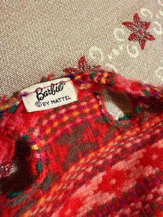 Completo abito vintage Barbie 1971