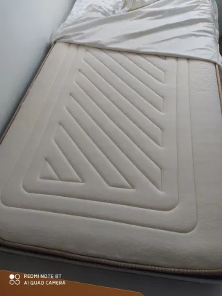 Cama 90cm con cajones y mesita