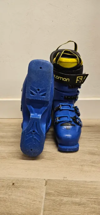 Botas de esquí Salomon azules