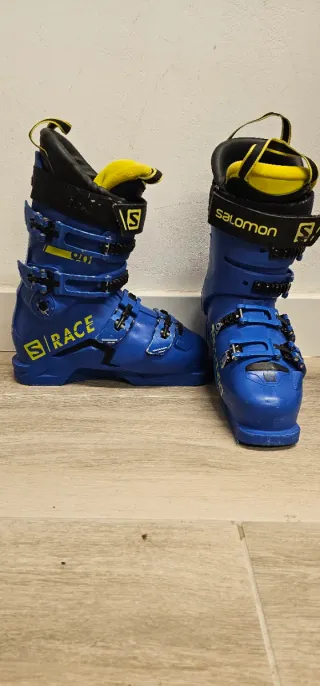 Botas de esquí Salomon azules