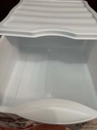 Caja de plastico para almacenar con 3 cajone