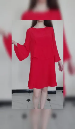 Vestido manga murciélago Talla S