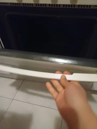 Horno de cocina blanco