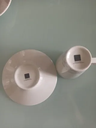 Tazas y Platos Café Roberto Torreta