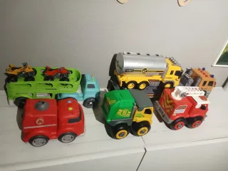 Lote 50 Vehículos Juguete Niños